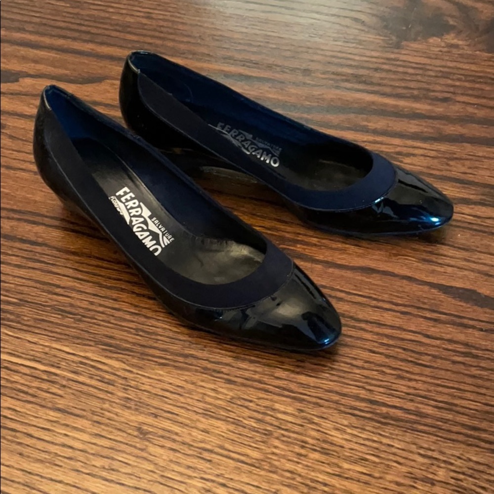 Classic black Ferragamo Heels